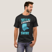 Dies ist mein Coding-Shirt-Website-Programmierer W T-Shirt (Vorne ganz)