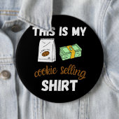 Dies ist mein Cookie-Shirt für einen Cookie-Scout Button (Beispiel)