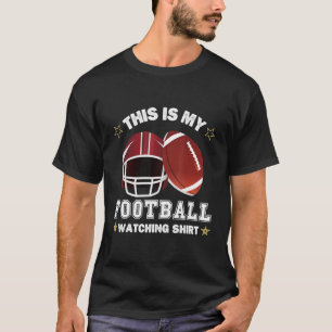 Dies ist mein Lieblingsteam-Fußballspiel T-Shirt