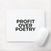 Dies ist mein minimalistisches typografisches Maus Mousepad (Mit Mouse)