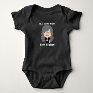 Dies ist mein Nana-Kampf ... ADD IHREN eigenen TEX Baby Strampler
