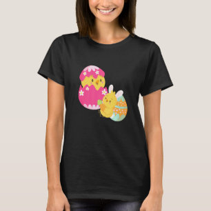 Dies ist mein Oster-Pyjama Glückliches Huhn Pyjama T-Shirt