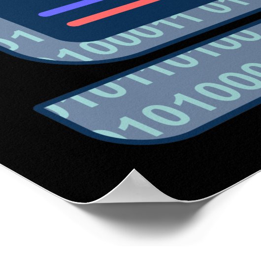 Dies ist mein Programmierrechner Poster (Ecke)