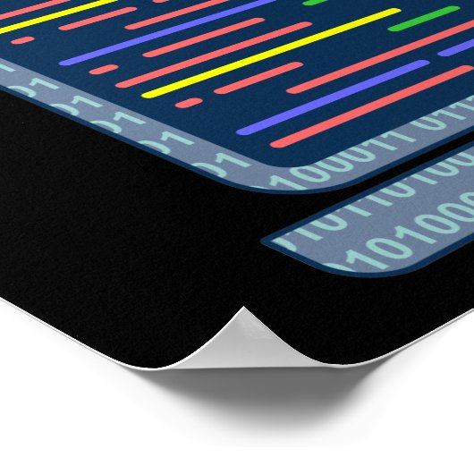 Dies ist mein Programmierrechner Poster (Ecke)