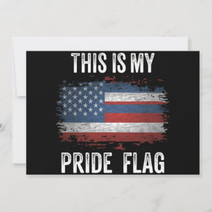 Dies ist mein Stolz Flag USA 4. Juli Einladung