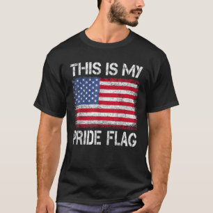 Dies ist mein Stolz Flag USA Amerikaner 4. Juli Pa T-Shirt