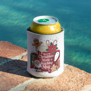 Dies ist mein Weihnachts-Film-Guck-Tasse Xmas Dosenkühler
