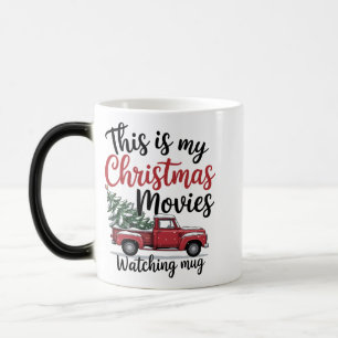 Dies ist mein Weihnachtsfilme-Beobachtungs-Tasseng Verwandlungstasse