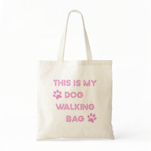 Dies ist meine Hundespazier-Tasche