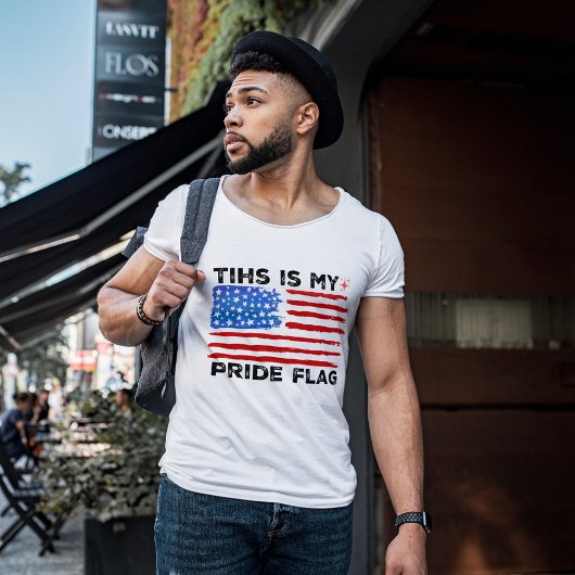 Dies ist My Pride Flag USA 4. Juli T-Shirt