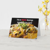 Dies ist NACHO Average Valentine's Day Card nachos Karte (Gelbe Blume)
