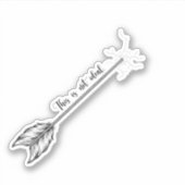 Dies ist nicht der ideale Aufkleber - B&W (Vorderseite)