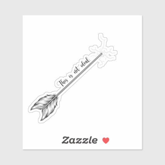 Dies ist nicht der ideale Aufkleber - B&W (Blatt)