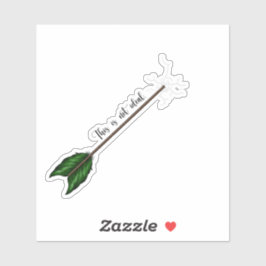 Dies ist nicht der ideale Aufkleber - Farbe