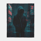 Dies ist nicht die Originalversion - Glitchcore Ar Fleecedecke (Vorderseite)