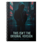 Dies ist nicht die Originalversion - Glitchcore Ar Notizblock (Vorderseite)