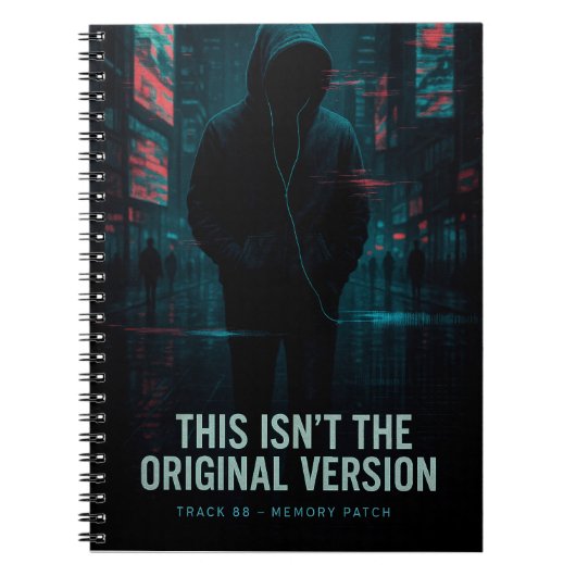 Dies ist nicht die Originalversion - Glitchcore Ar Notizblock (Vorderseite)