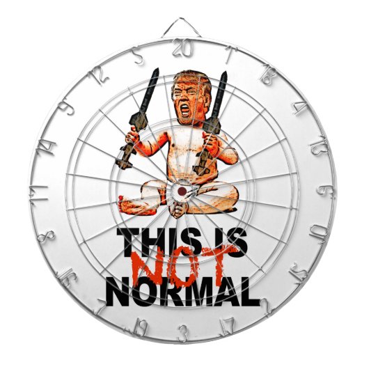 Dies ist nicht normal dartscheibe (vorne)