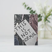 Dies ist nicht normal postkarte (Stehend Vorderseite)