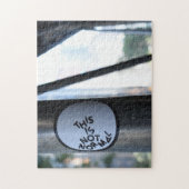 Dies ist nicht normal Street Fotografy Graffiti NY Puzzle (Vertikal)