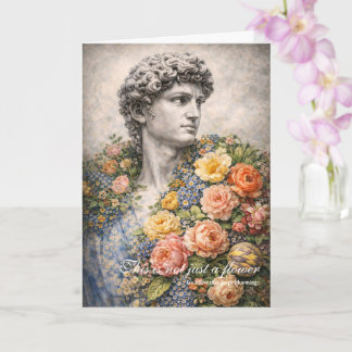 Dies ist nicht nur eine Blume – Romantische Surrea Karte