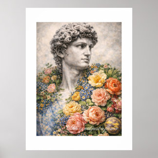 Dies ist nicht nur eine Blume – Romantische Surrea Poster