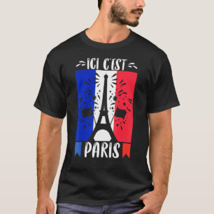 Dies ist Paris II Cest Paris Willkommen 2024 in de T-Shirt