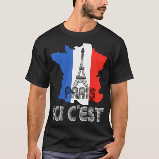 Dies ist Paris II Cest Paris Willkommen 2024 in de T-Shirt (Vorderseite)