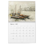 Dies ist Portugal Kalender (Feb 2027)