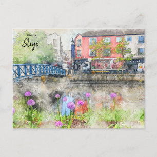 Dies ist Sligo - Irland Postkarte