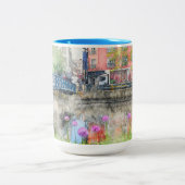 Dies ist Sligo - Irland Zweifarbige Tasse (Mittel)