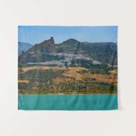 Dies ist Spanien - Zahara de la Sierra Wandteppich