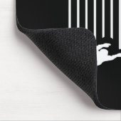 Dies ist, wie ich fallen Skydiver Free Fall Skydiv Mousepad (Ecke)