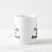 Dies ruft eine Tasse für Spreadsheet Funny Quotes (Mittel)