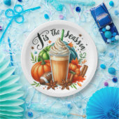 Dies sind die Teller für das Zeitungspapier (Party)