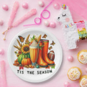 Dies sind die Teller für das Zeitungspapier