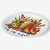 Dies sind die Teller für das Zeitungspapier