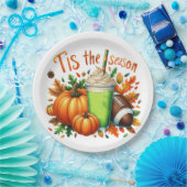 Dies sind die Teller für das Zeitungspapier (Party)