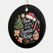 Dies sind ein paar meiner Lieblingssendungen Weihn Keramik Ornament (Links)