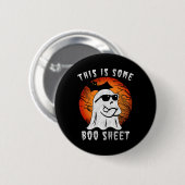 Dies sind einige Boo-Sheet Halloween Ghost Fun Ges Button (Vorne & Hinten)