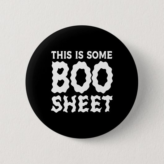 Dies sind einige Boo-Sheet Halloween Ghost Fun Ges Button (Vorderseite)