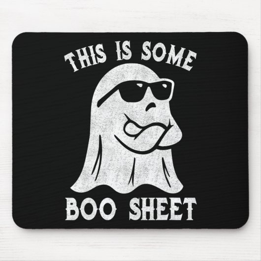 Dies sind einige Boo-Sheet Halloween Ghost Fun Ges Mousepad (Vorne)