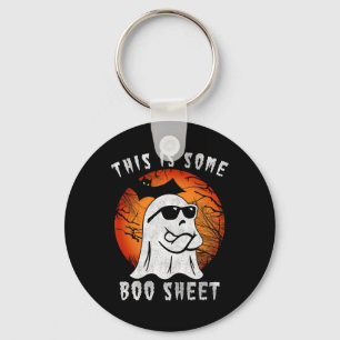 Dies sind einige Boo-Sheet Halloween Ghost Fun Ges Schlüsselanhänger