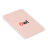 Dies sind farbige Alphabet-Taschenkarten. Magnet (Rechte Seite)