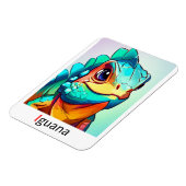 Dies sind farbige Alphabet-Taschenkarten. Magnet (Linke Seite)