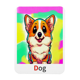 Dies sind farbige Alphabet-Taschenkarten. Magnet