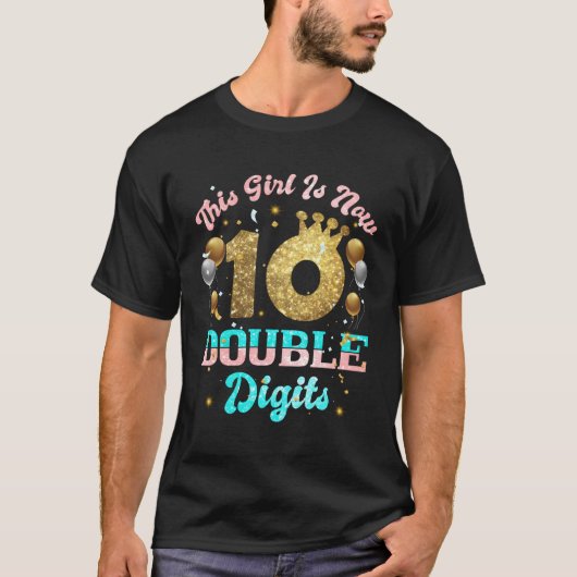 Dies sind jetzt doppelte Ziffern 10 T-Shirt (Vorderseite)