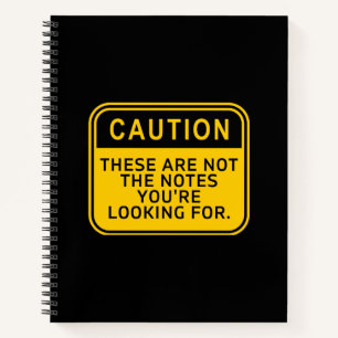 Dies sind nicht die Notizen, die Sie für Noteboo  Notizblock