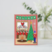 Dies war die Nacht vor Weihnachten ・ 4 Strumpf (Stehend Vorderseite)