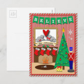 Dies war die Nacht vor Weihnachten ・ 4 Strumpf (Vorne/Hinten)